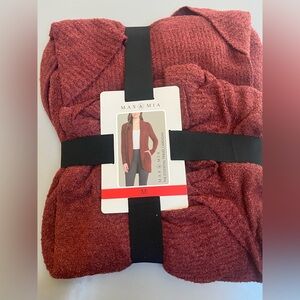 Max & Mia Red Cardigan